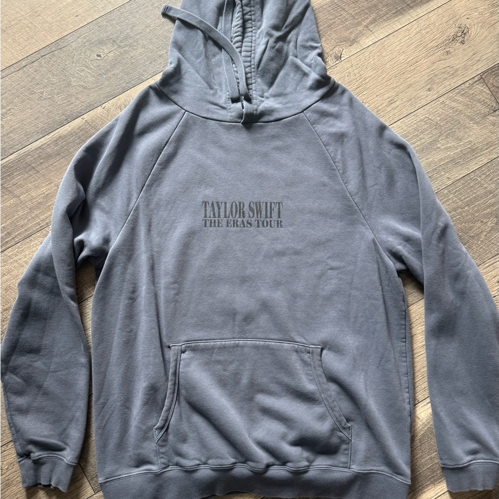 Blue Taylor Swift The Eras Tour Hoodie size large